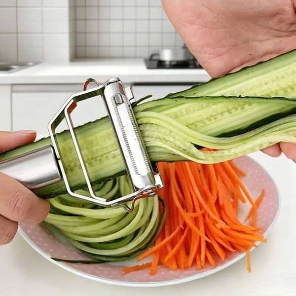 Stainless Steel Vegetable Peeler Grater, for Potato, Carrot, Cucumber and Fruits