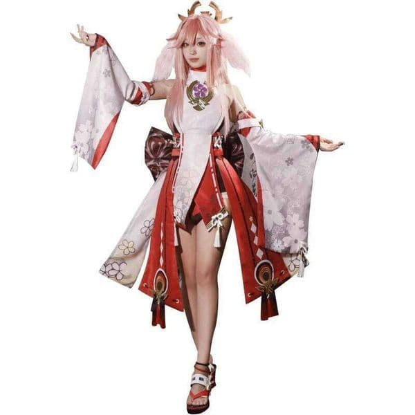 Cosplay OSIAS Upgraded Edition Genshin Impact Yae Miko Cosplay Costume