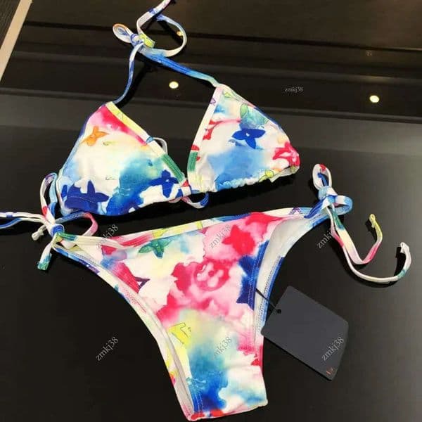 lvity Swimwear Women Bikini Louise Swimwear Bathing suits Summer Beach Swimsuit Piece classic trend designer Female Swim wear suit Womens Designer Clothing 2f3