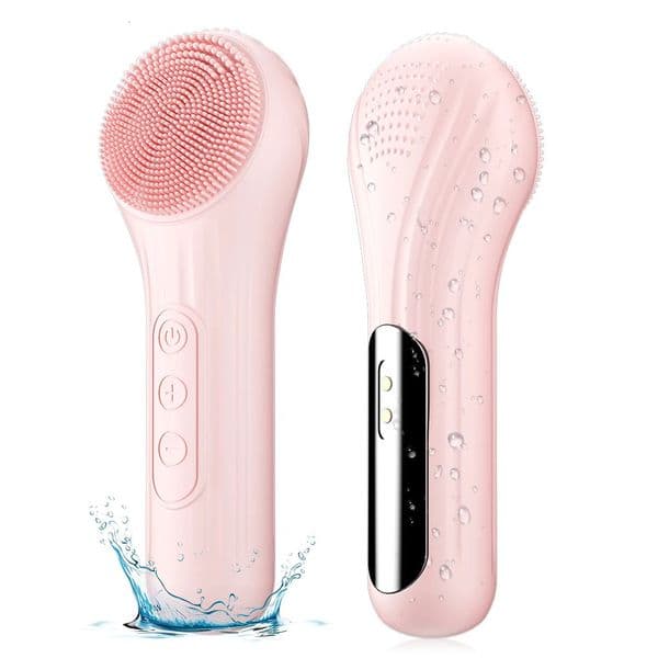 Sonic Waterproof Facial Cleansing Brush Rechargeable Scrubber Exfoliating Vibrating Deep Clean Face Cleaner Skin Care Tool 260613