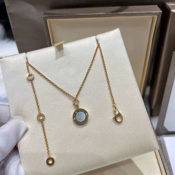 Necklace womens necklace designer jewelery chains pendant titanium steel charm anniversary gift for women gold plated holiday gifts 0081