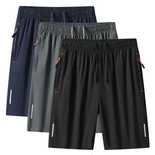 Summer Fashion Shorts Men Gym Fitness Running Jogging Outdoor Sports Short Pants for Thin Quick Dry Casual 260612
