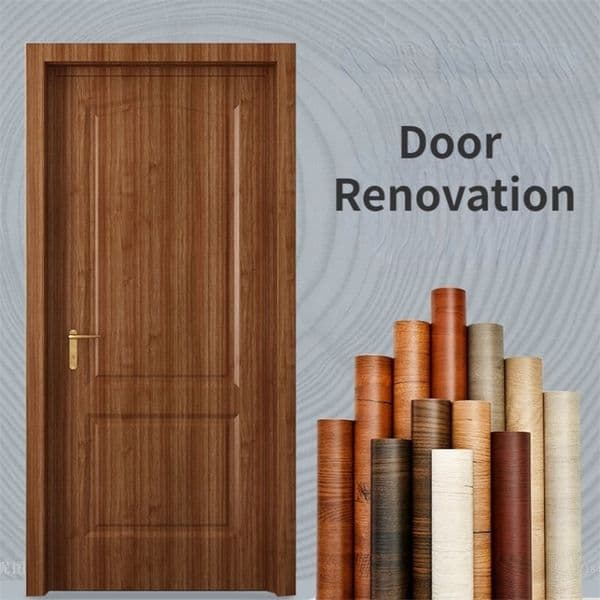 90CM Width Wood Grain PVC Wallpaper for Door Wardrobe Cupboard Table Furniture Waterproof Self Adhesive Stickers Home Decor Film 260612