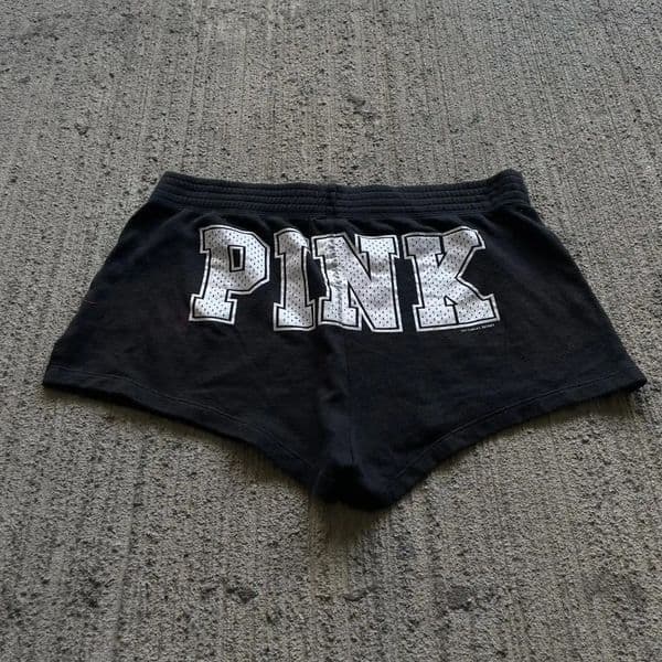Y2K Casual Black Short Sweatpants Womens Clothing Harajuku Letter Graphic Printed Baggy Mini Shorts Gothic Sexy Low Waist Pants 260613