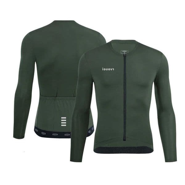 Cycling Rvouei High-end Spring Autumn Jersey Long Sleeve Mtb Sport Riding Shirt Quick Drying Clothing Ciclismo M260616