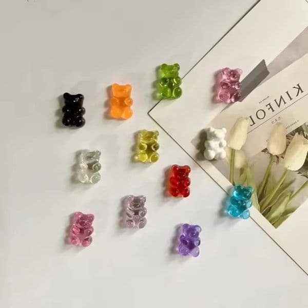 Magnet 10Pcs Refrigerator Sweet Bear Blackboard And Whiteboard Sticker Photo Message Magnet Sticke S260616