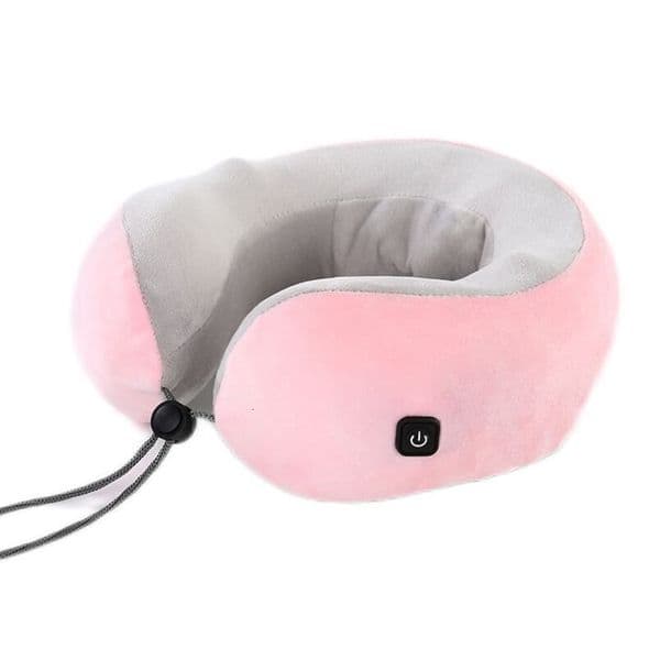 U-shaped massage pillow is available directly from the factory and to any design or sample provided. It can be customized for cervical spine support
