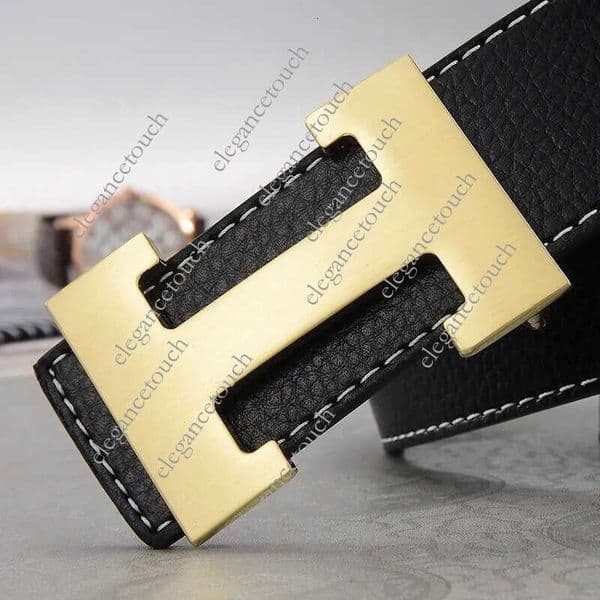h belt Classic Buckle Leather Belt Men hermbelt For Business Casual Wear Made hermlys beltCowhide Letter Design Trendy And Versatile With A D Ring Buckle fdc