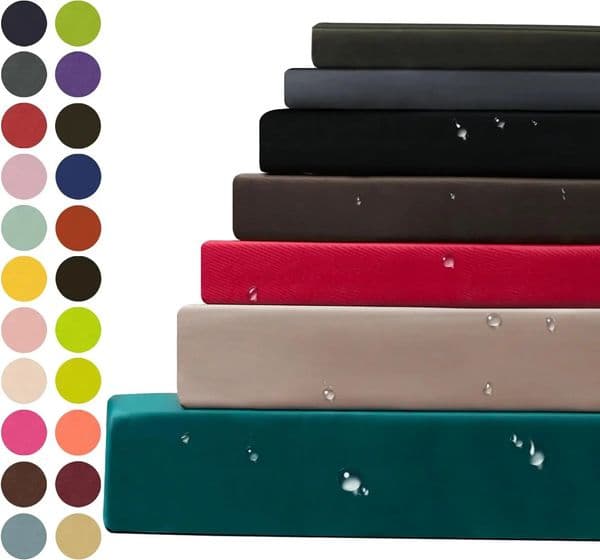 Custom Waterproof Bench Cushions Chair Seat Sofa Pillow Bay Window Cushion Outdoor Cushions for Garden Bench Seat Swing Backseat 260615