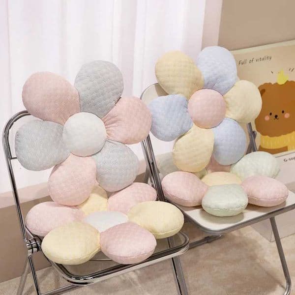Bean Flower d Cushion Summer Cool Chair Seat Mat Colorf Flowers low Breathable Fabric Cool And Cfortable Sofa Cushion J260616