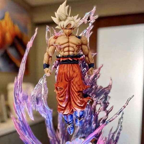Dragon Ball Z Instinct Figure Ultra Instinto Goku Figures 24cm PVC Statue Collection Model Toys Gifts 26Y0616