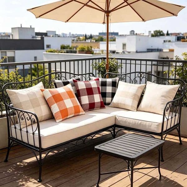 low 1PC Throw Covers Plaid Pattern 45x45cm Dustproof Printed Cushion Cover for Sofa Bedro Car He Decoration Without Core J260616