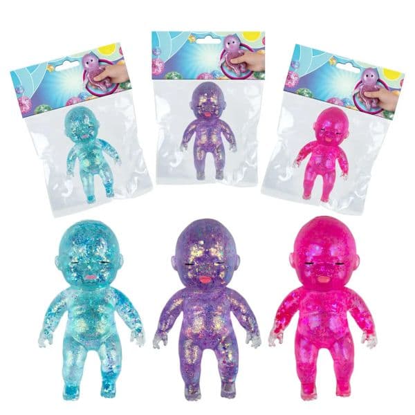 10cm Needoh Squishy Doll Sensory Squeezing Toy Fun Cute Doll Slow Rebound Pinching Music Puzzle Stress Relief Toy Suitable for Children and Adults