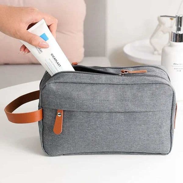 Man High Quality Make Up Bag Oxford Canvas Travel Toiletry Bag Organizer Waterproof Women Wash Pouch Handbag Cosmetic CaseT260616