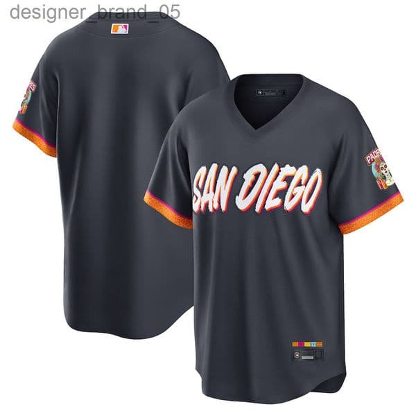 2026 New MLB Embroidered Baseball Jersey Short Sleeve Padres City Edition White Version 23 3 13 K99X
