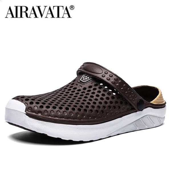 Unisex Fashion Beach Sandals Thick Sole Slipper Waterproof Anti-Slip Sandals Flip Flops for Women Men 260616