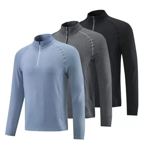 2026 Gym Clothe Set workout set Sleeve Sports Shirt - Quick-Dry, Sports Jacket Men, Breathable
