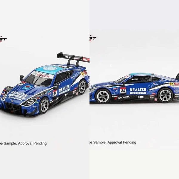 850-BL TSM MINIGT Nissan 1/64 Z GT500 24 super GT Die-cast Alloy Car Model Collection Display Gift L260617