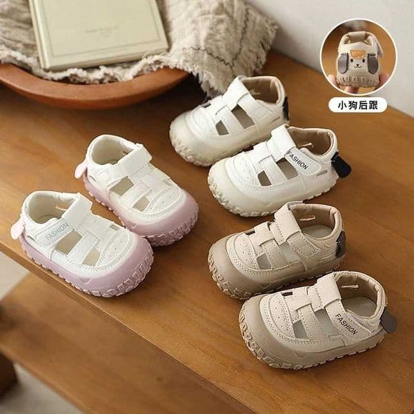 Baby Sandals Summer Cute Cartoon Dog Kids Boys Shoes Toddler Baby Girl Shoes Soft Bottom SandalT260617