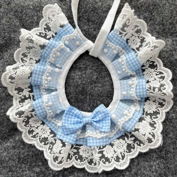 Bandana Pet Bib Lovely Necklace Collars Puppy Cats Necktie Lace Dog Cat Neckerchief Collar Scarf For Pets Wedding Accessories R260617