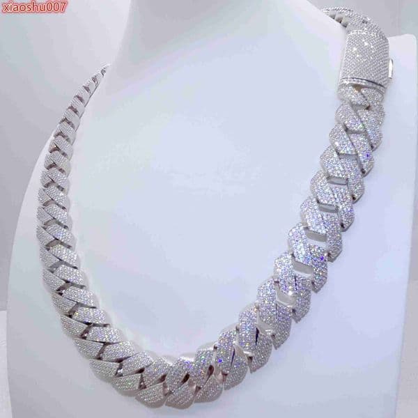 2026 New Necklaces Designer Jewelry Necklace Cuban Link Horizon Iced Out Pass Diamond Tester Vvs Moissanite Jewelry Necklace Chains For Men Moissanite Chain Gif