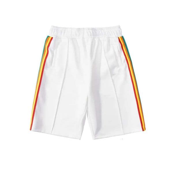 Palm Angleshir Short Mens Shorts Brand Designer Shorts Swim Shorts Trendy Brands Striped Rainbow Woven Tape Palms Shorts Women Mens Swimming Shorts Pants Cf7