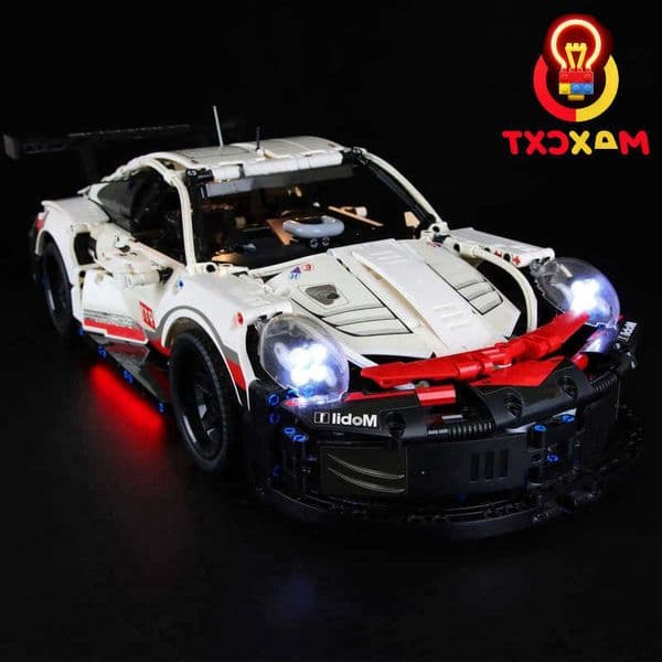 LED Light For MAXCXT 42096 Technic Porsche 911 RSR DIY Decorative Lamp (Not Include Building Blocks Set C260617