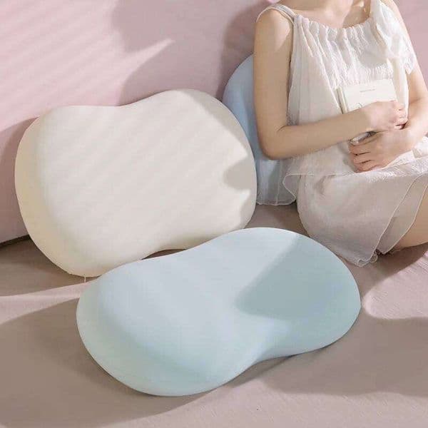 Ice Silk Memory Cotton Cat Belly Summer Cool Desk Nap Pillow Soft Doll For Sleeping Sofa Cushion Room Decor W260618