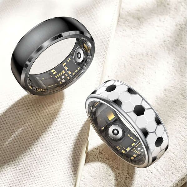 Sy15 Smart Ring With Heart Rate Sleep Monitoring, Call Information Vibration Reminder, Gesture Control, And Step Counting