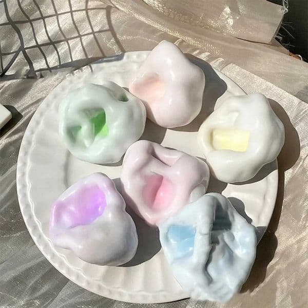 Balls Stress Relief Sand Glutinous Squeeze Ball Toy Adults Portable Shapeable Sensory Fidget funToys for Anxiety Focus X260621