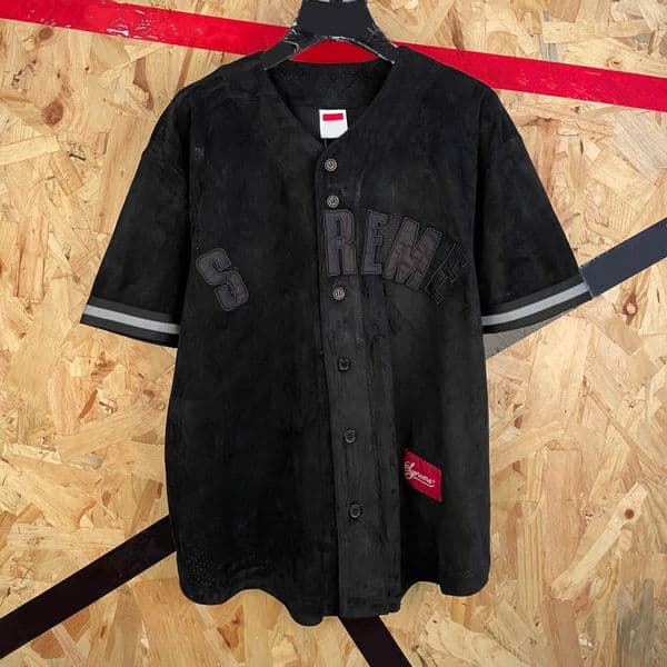 High quality shirt designer men's shirt suede mesh baseball short sleeved button cardigan casual fashion Loose embroidered letters T-shirt Men's Clothing