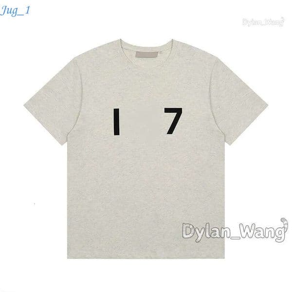 Essentials Designer Trend American Vintage Loose 1977 essential T Shirts Round Neck Letter Print Mens Womens Short Sleeve Fashion Stree Sports d7b