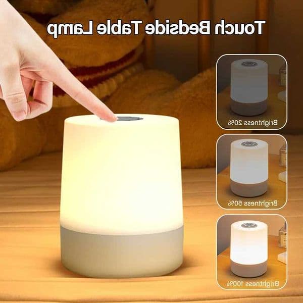 night charging LED light touch USB desk lamp with adjustable brightness bedside night light suitable for bedroom decoration C260521 S260621