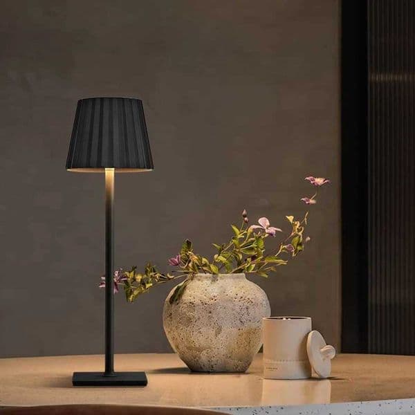 Lamp Desk Cordless Touch LED Control Wireless Table Lamps USB Rechargeable 3 Color Stepless Dimming Atmosphere Lights L260516 S260621