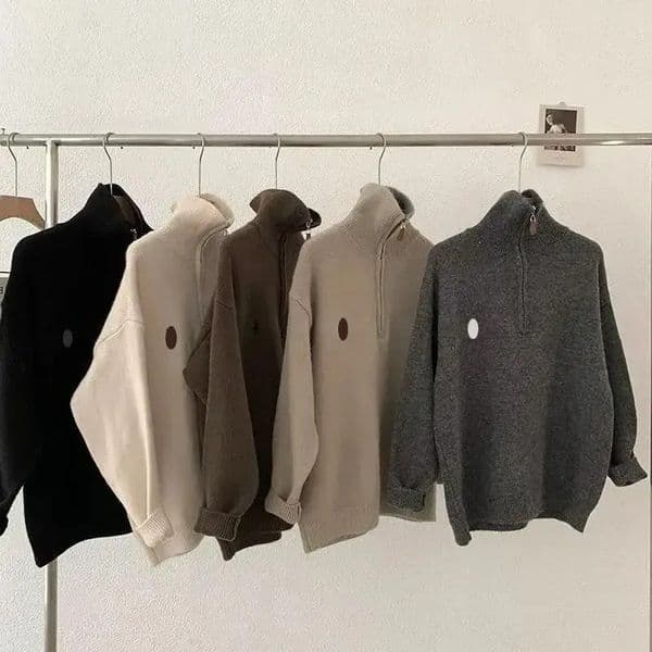 Designer Hoodie Woman Women's Hoodies Clothes Fashionable Autumn Winter Zipper Flat Knit Sweater Versatile Style Large Size Dress For sweatshirt Women Elegant da4