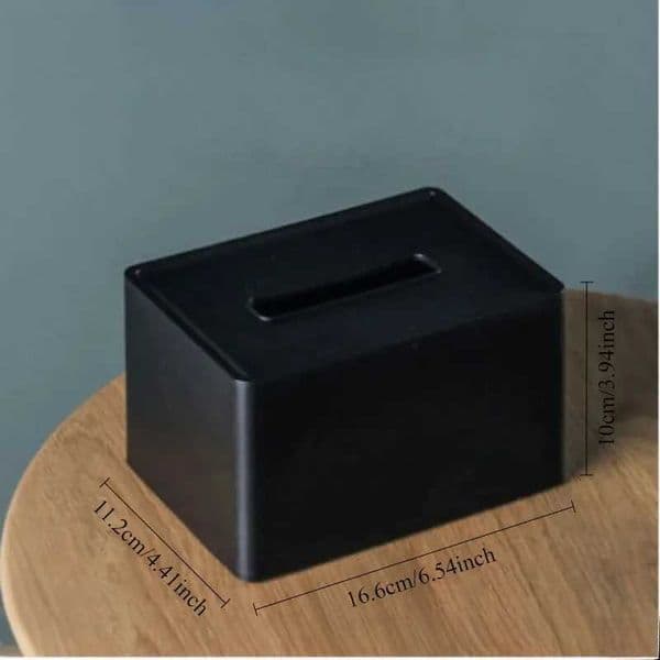 1PC Simple Solid Color Tissue Box Living Ro Tissue Box Storage Box Plastic Bott Cap Tissue Box J260623