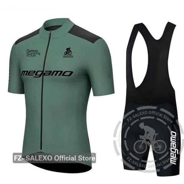 Megamo Cycling Jersey Set 2026 Mens Summer Short Sleeve MTB Bike Cycling Clothing Maillot Ropa Ciclismo Quick-dry Uniform SuitT260623