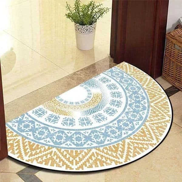 Persian-Style VIKAMA Half-Round Entrance Rug Soft And Comfortable For Decorating The Entrance Hall Of The Living Room D260623