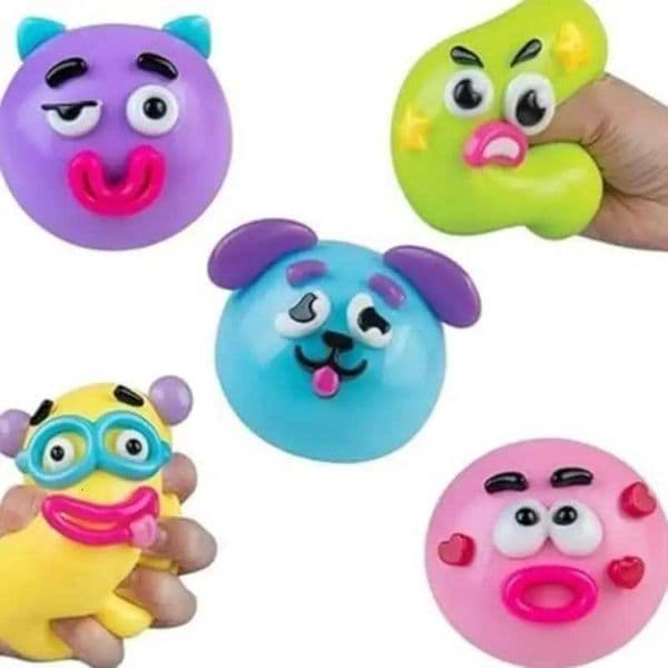 xxx1Pcs Soft Moldable Cute Slow Rise Squeeze Toys New Smushers Squishy Curiosities Dog Face Swap Squishy Toy Relaxing Sensory X260623