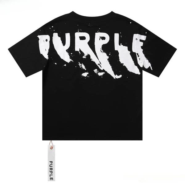 Purple Shirt Designer Tshirt Luxury High Quality Summer Unisex Casual Short Sleeve Studded Letter Print Hip Hop Graphic Tee Purpleii Designer Jeans T-Shirt 25F