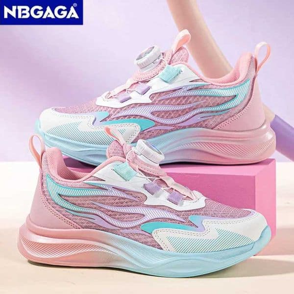 Childrens Girls Breathable Summer Sport Shoes Lightweight s Sport Running Non Slip Outdoor Fashion Walking Footwear Y260625