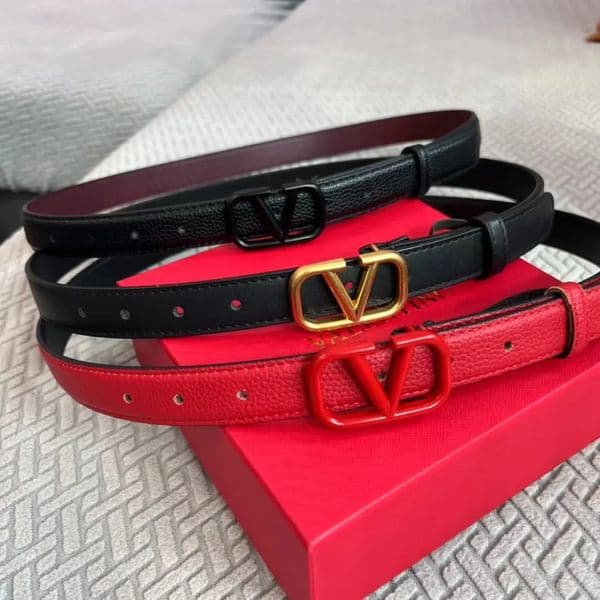 Womens Designer Belts Fashion Genuine Leather S Woman Waistband Mens Thin Golden Red Buckle Belt mens belt designer 2 3Cm Cinturon Mujer
