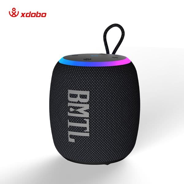 Rainbow XDOBO BMTL Genuine Portable Speaker IPX7 Waterproof Outdoor Portable Speaker Colorful LED Lighting TWS Speaker Series System 360 Surround Sound L260604