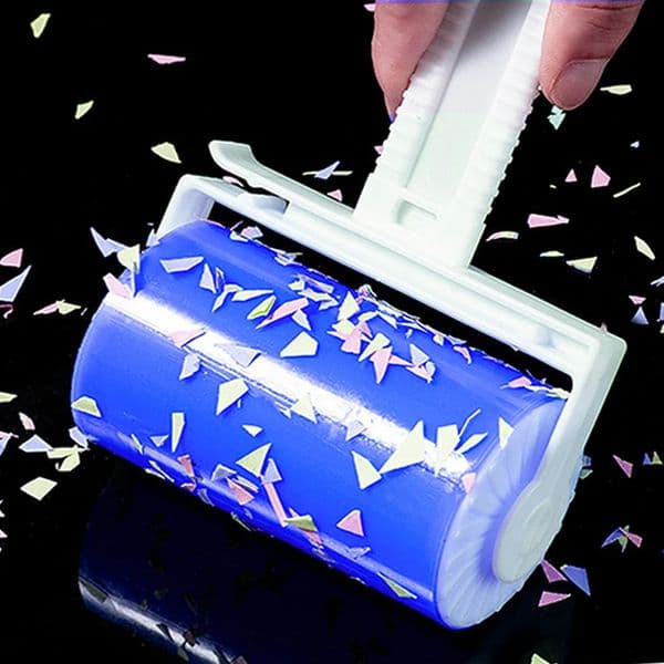 Reusable detachable handheld clothing roller for wiping dust wool mini portable pet fur collector washable hair adhesive cleaner 240902