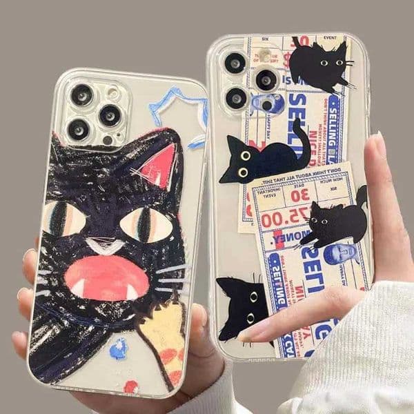 IPhone 15 Pro Max 11 12 14 Pro Max 6 6S 7 8 Plus 13 Mini XS Max XR SE Back Cover Clear Fundas M240902