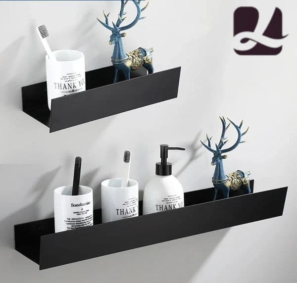 Bathroom storage rack non perforated storage rack bathroom rack metal bathroom rack wall bathroom rack kitchen storage rack 240902