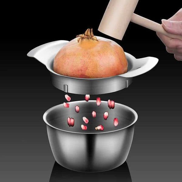 Stainless Steel Pomegranate Peeling Pulp Separator Kitchen Fruit and Vegetable Tool peeler seed remover kitchen gadgetXJ240903