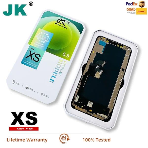 JK series For iPhone XS LCD Display Touch Screen Digitizer Assembly No Dead Pixel Replacement Parts TRUE TONE screen replacement Touch Panels