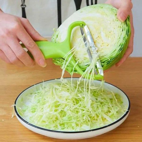Kitchen Vegetable Peeler Stainless Steel Potato And Cabbage Peeler Grater Salad Multi-Function Fruit And Vegetable Peeler ToolsXJ240903