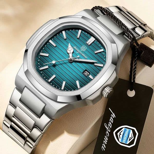 2024 new mens quartz waterproof mens watch Busin mens top luxury mens timing reloj hombre W250104
